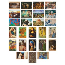 Настольная игра «Мемо. Мировые шедевры» 50 карточек