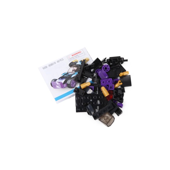 Конструктор SLUBAN Машинка M38-B0801B, 48 деталей