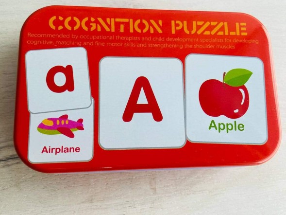 Обучающий пазл в ассортименте - Красный