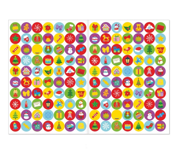 Новый год! Адвент-календарь с наклейками «До Нового года 30 дней», формат А4, 16 стр.