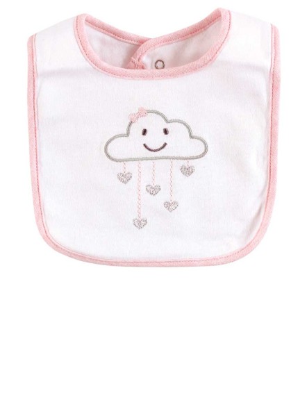 Набор нагрудников и носочков Облачко, 0-9 мес