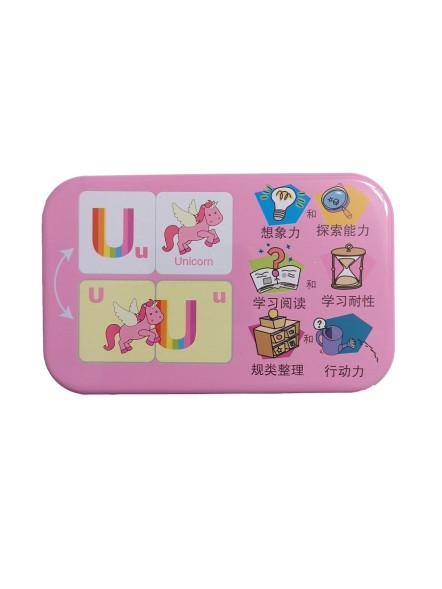 Обучающий пазл в ассортименте - Розовый