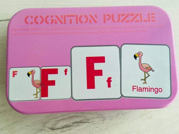 Обучающий пазл в ассортименте - Розовый