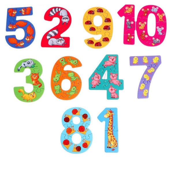 Пазл Вот такие цифры