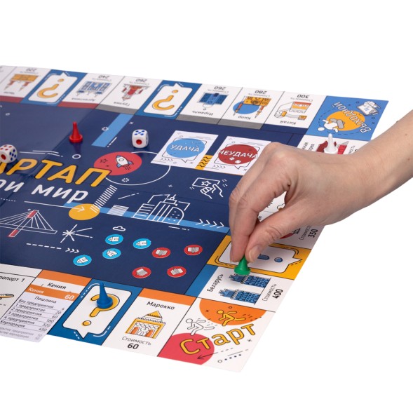 Настольная экономическая игра для большой компании «Стартап. Покори мир». Десятое королевство
