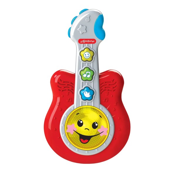 Гитара Азбукварик Маленький музыкант Красный