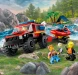 Конструктор LEGO City Пожарная машина 4x4 со спасательной лодкой 60412