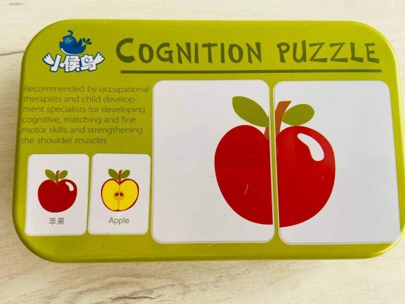 Обучающий пазл в ассортименте - Салатовый