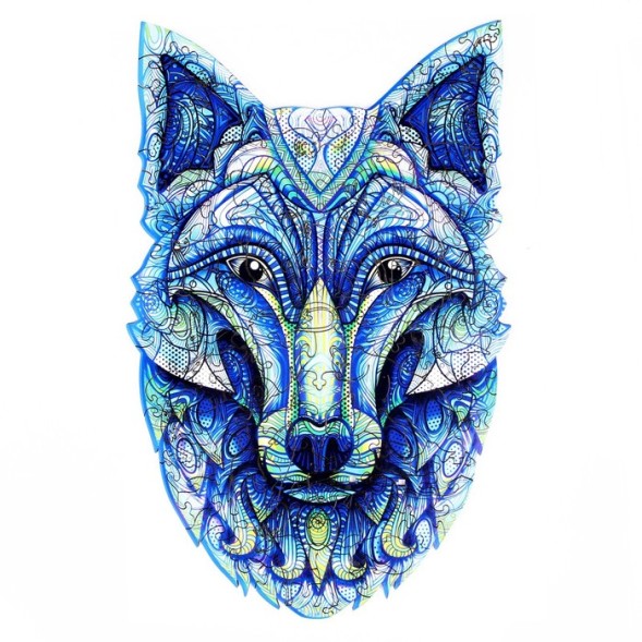 Пазл деревянный фигурный «Мудрый охотник»