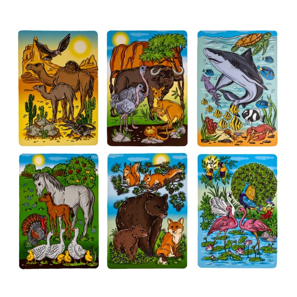 Обучающая настольная игра «Викторина на внимание. Животные». Десятое королевство