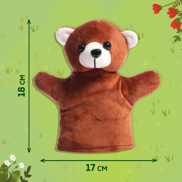 Набор книга в твёрдом переплёте «Мишуткины сказки», с игрушкой на рукуНабор книга в твёрдом переплёте «Мишуткины сказки», с игрушкой на руку