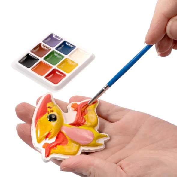 Магниты из гипса под роспись «Динозавры». Десятое королевство