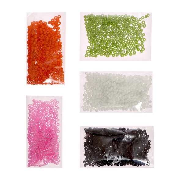 Набор бисера для творчества и рукоделия Игрушки из бисера: Питомцы, плетение своими руками, 3 фигурки