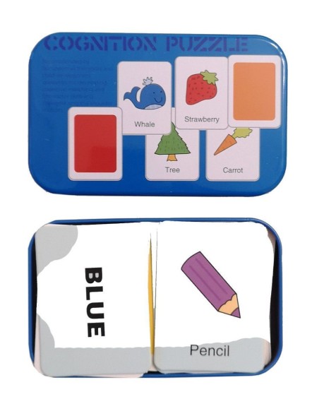 Обучающий пазл в ассортименте - Синий
