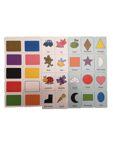 Обучающий пазл в ассортименте - Синий