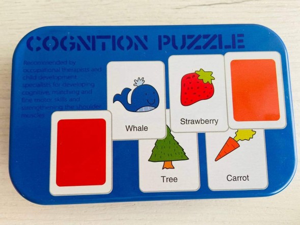 Обучающий пазл в ассортименте - Синий