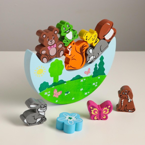 Балансир «Животные», 11 деталей