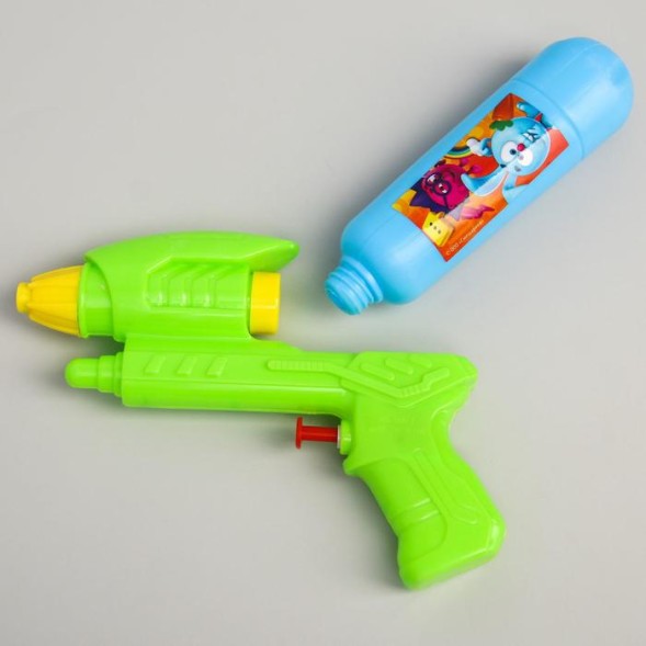 Водный пистолет "Крош и Ёжик", СМЕШАРИКИ, 22 см х 16 см