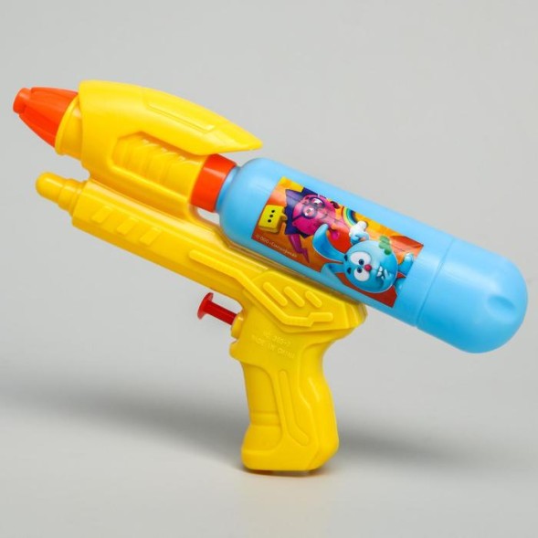 Водный пистолет "Крош и Ёжик", СМЕШАРИКИ, 22 см х 16 см