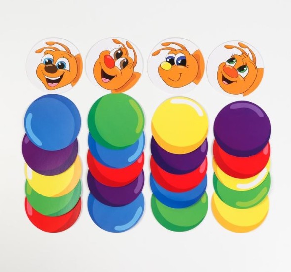 Развивающая игра «Чудо-гусенка», изучаем цвета, Лас Играс