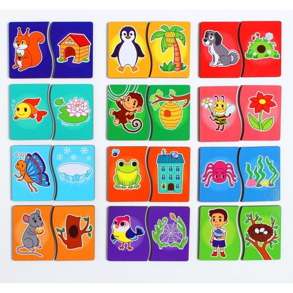 Развивающая игра «Парочки»