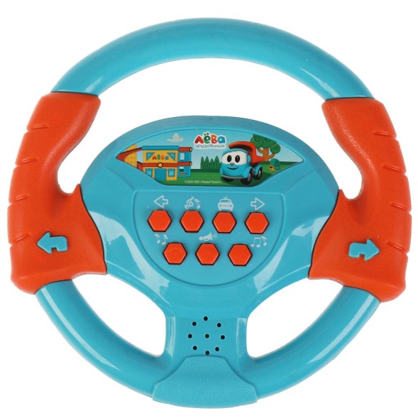 Музыкальный руль Грузовичок Лева, Умка,18,5 см