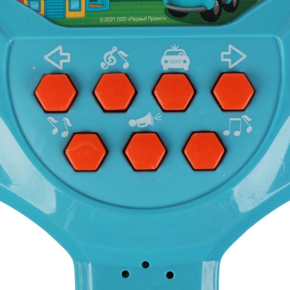 Музыкальный руль Грузовичок Лева, Умка,18,5 см