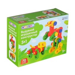 Конструктор "Фауна", 70 деталей