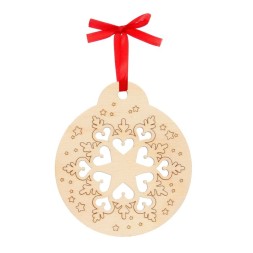 Набор для творчества Роспись по дереву 5 шт., с ленточкой