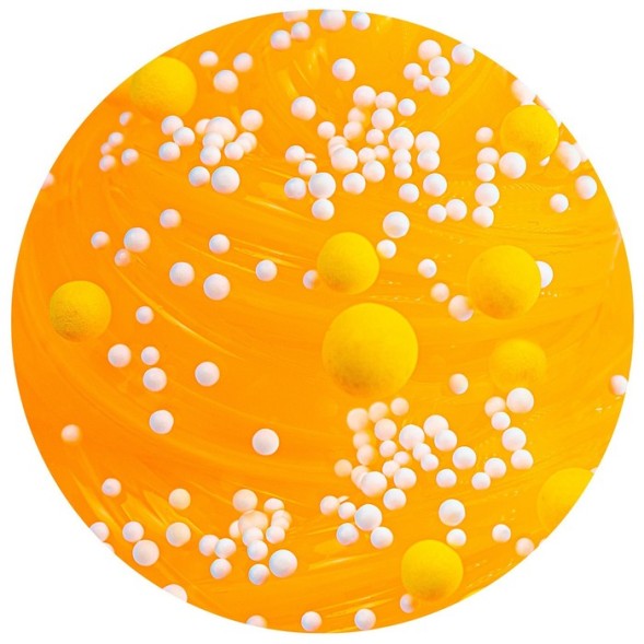 Слайм, Crunch-slime, оранжевый, 110 г, Влад А4