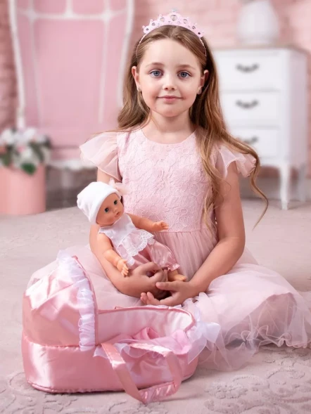 Пупс 30см с переноской " Уроки заботы", Mary Poppins