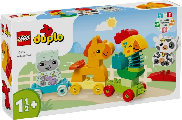 Конструктор LEGO DUPLO Поезд с животными 10412