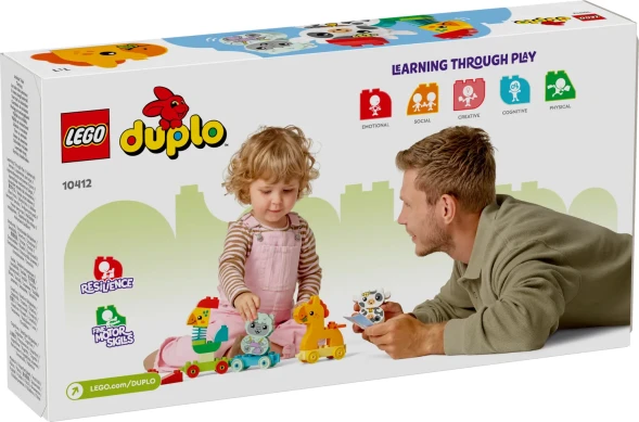 Конструктор LEGO DUPLO Поезд с животными 10412
