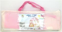 Детская игровая палатка "Домик с окошками", розовая