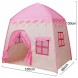 Детская игровая палатка "Домик с окошками", розовая