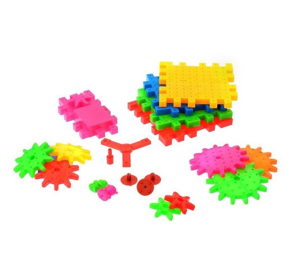 Конструктор «Забавные шестеренки», 53 детали