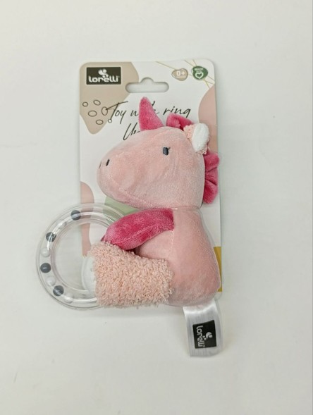 Погремушка Lorelli Toy with rihg Единорог c кольцом