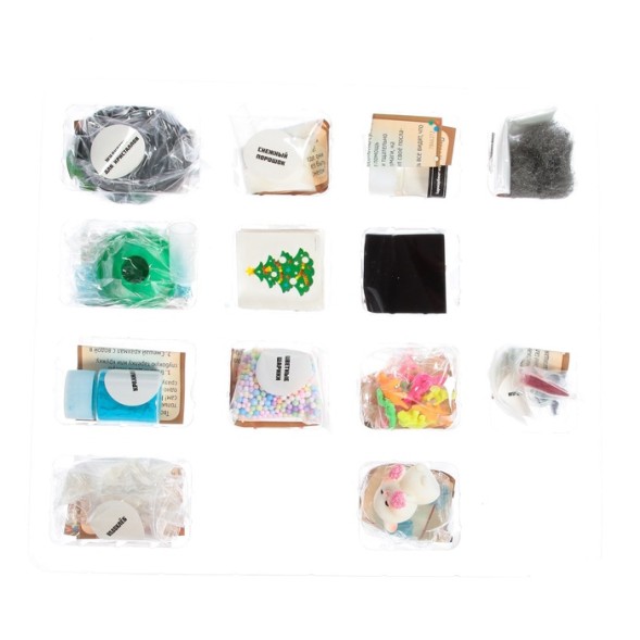 Адвент - календарь новогодний Новогодние чудеса, детский, 13 окошек с подарками: 13 опытов