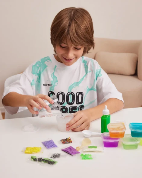 Набор Attivio Slime Лаборатория Monster Mix Slime Зеленый