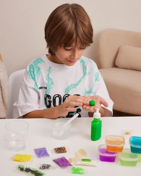 Набор Attivio Slime Лаборатория Monster Mix Slime Зеленый