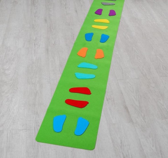 Коврик из фетра «Весёлые прыжки»