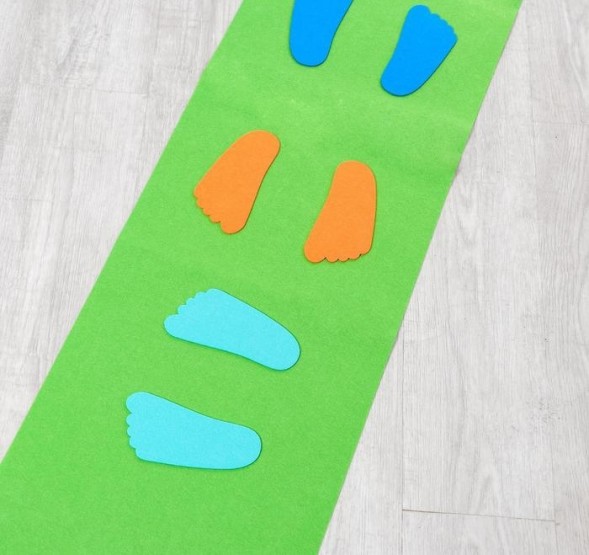 Коврик из фетра «Весёлые прыжки»