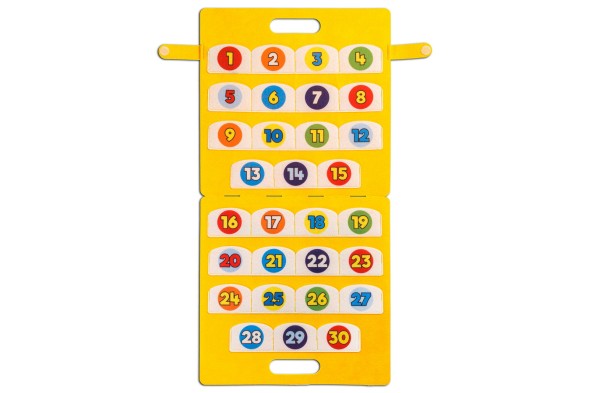 Развивающая сумка "Учимся считать до 30"