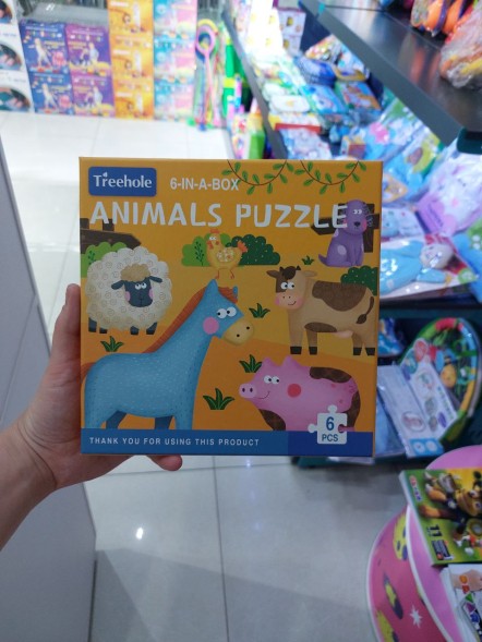 Пазл 6 в 1 Домашние животные