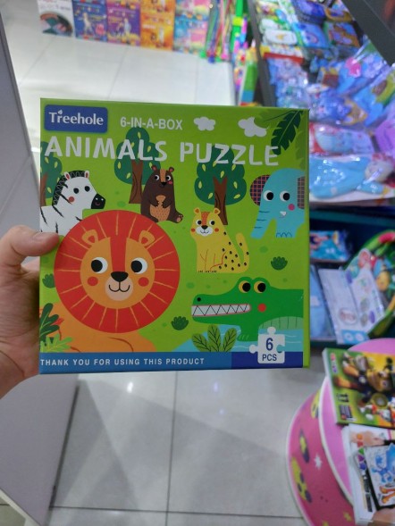 Пазл 6 в 1 Домашние животные