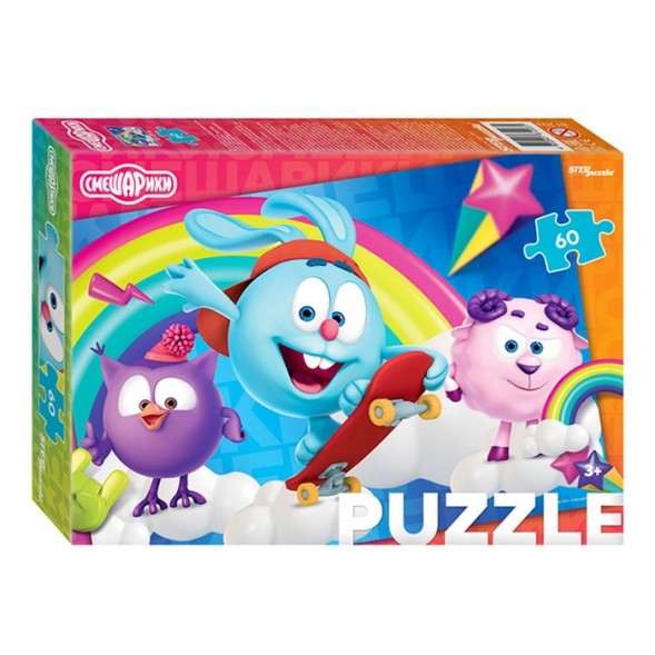 Пазл «Смешарики», 60 элементов