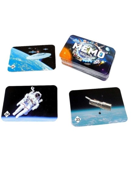Настольная игра «Мемо. Космос», 50 карточек + познавательная брошюра