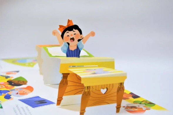 3D Книжки-панорамки. Белоснежка. Робинс