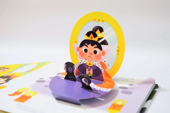 3D Книжки-панорамки. Белоснежка. Робинс