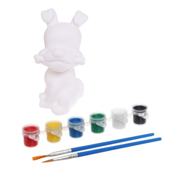 Набор для творчества «Раскрась игрушку. Собачка»